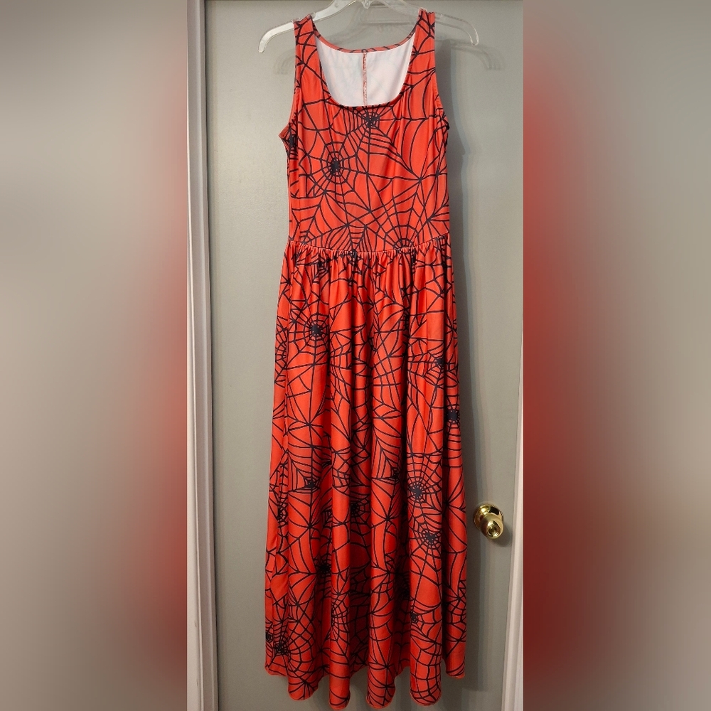 Spider Web Maxi Dress
